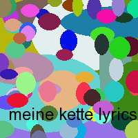 meine kette lyrics