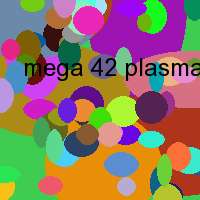 mega 42 plasma maqma glasfront mit samsung panel